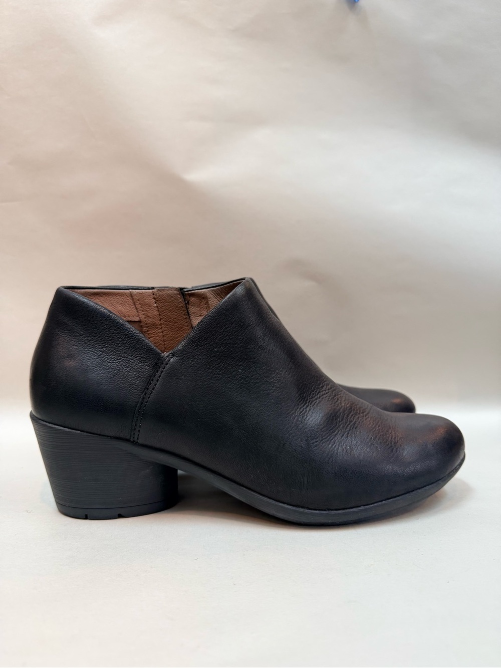 Dansko Raina Ankle Boot Women 8.5-9 US EU 39 Side Zip Heeled Comfort Support - Picture 6 of 7